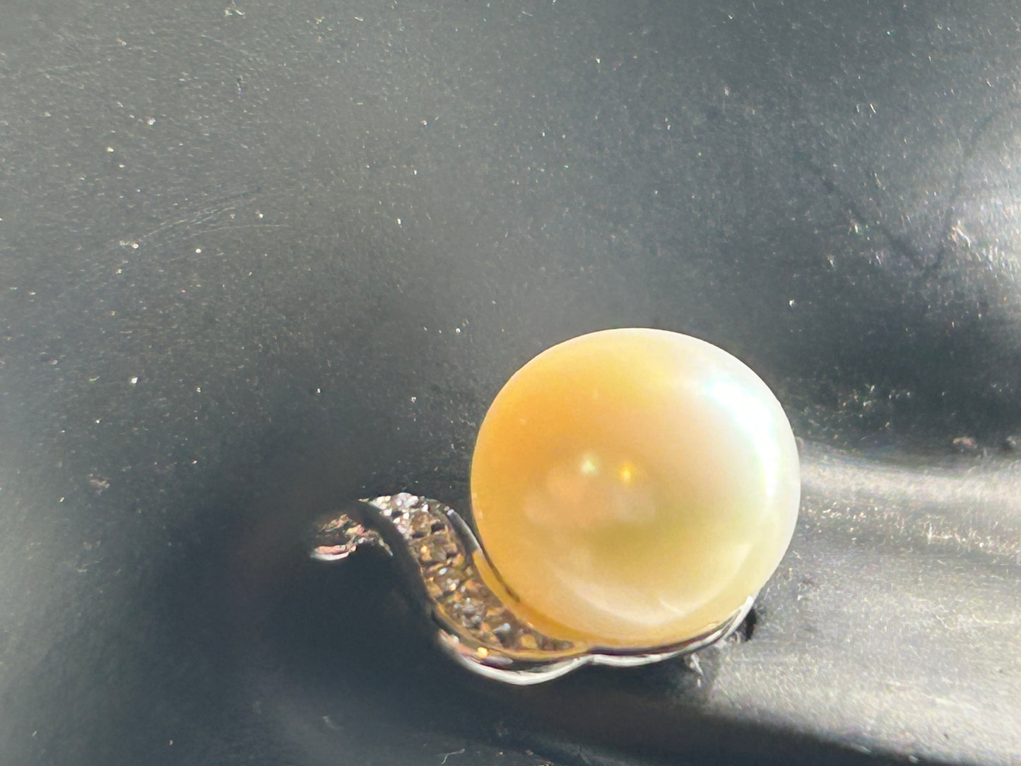 Sterling Silver Freshwater Cultured Pearl & White Topaz Earrings - With Certificate