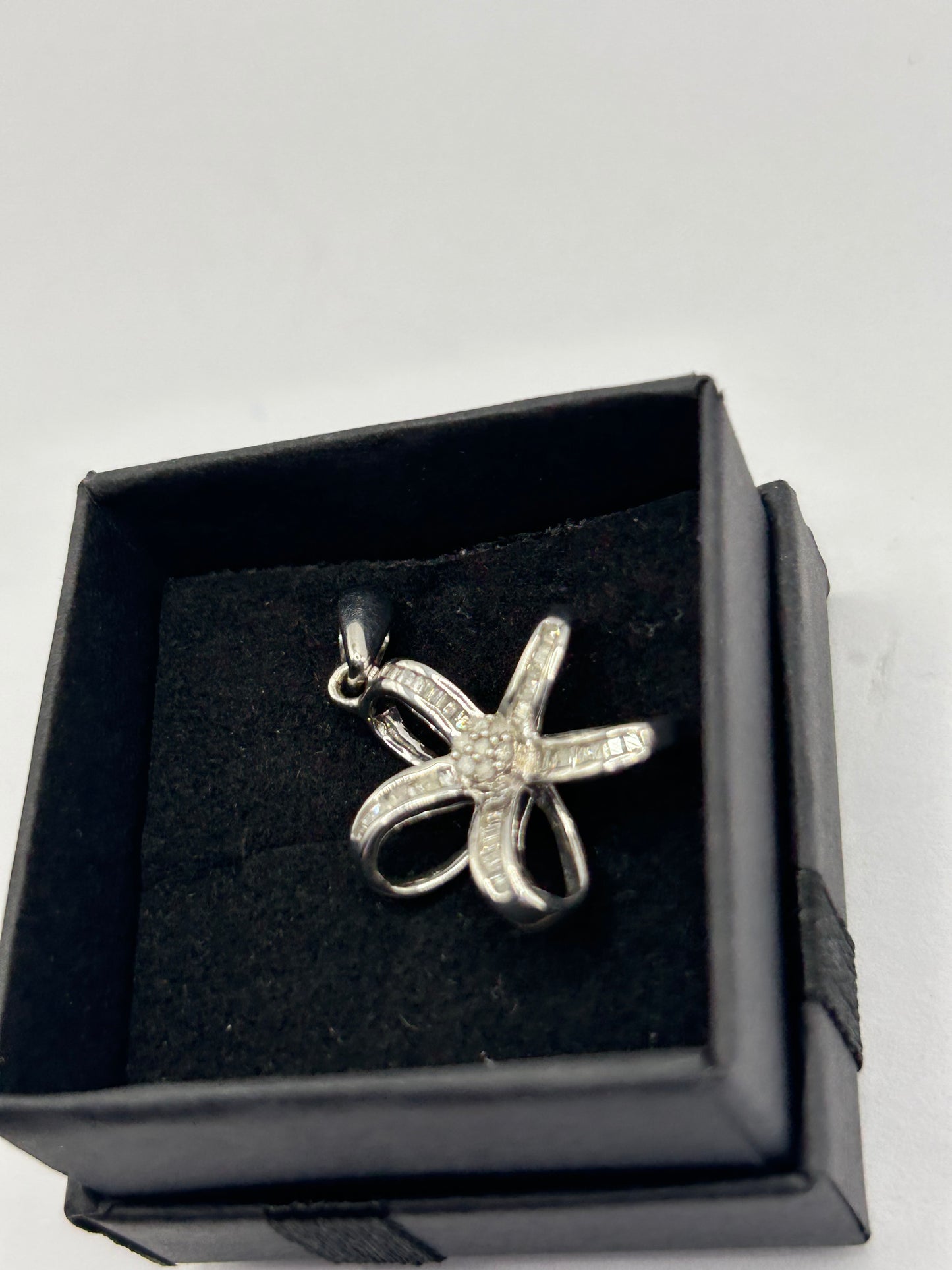 Rare Limited Edition! Sparkling 1/4ct Diamond Sterling Silver Pendant (925) - No. 1 of 150!
