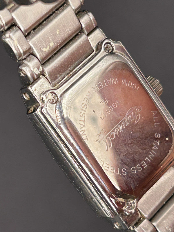 Ingersoll Ladies Gems Watch Boxed Stainless Steel Crystals Full Working Order