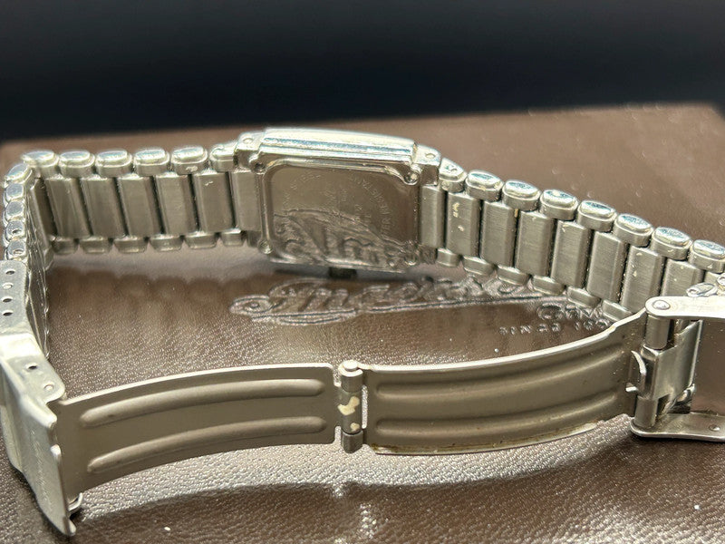 Ingersoll Ladies Gems Watch Boxed Stainless Steel Crystals Full Working Order