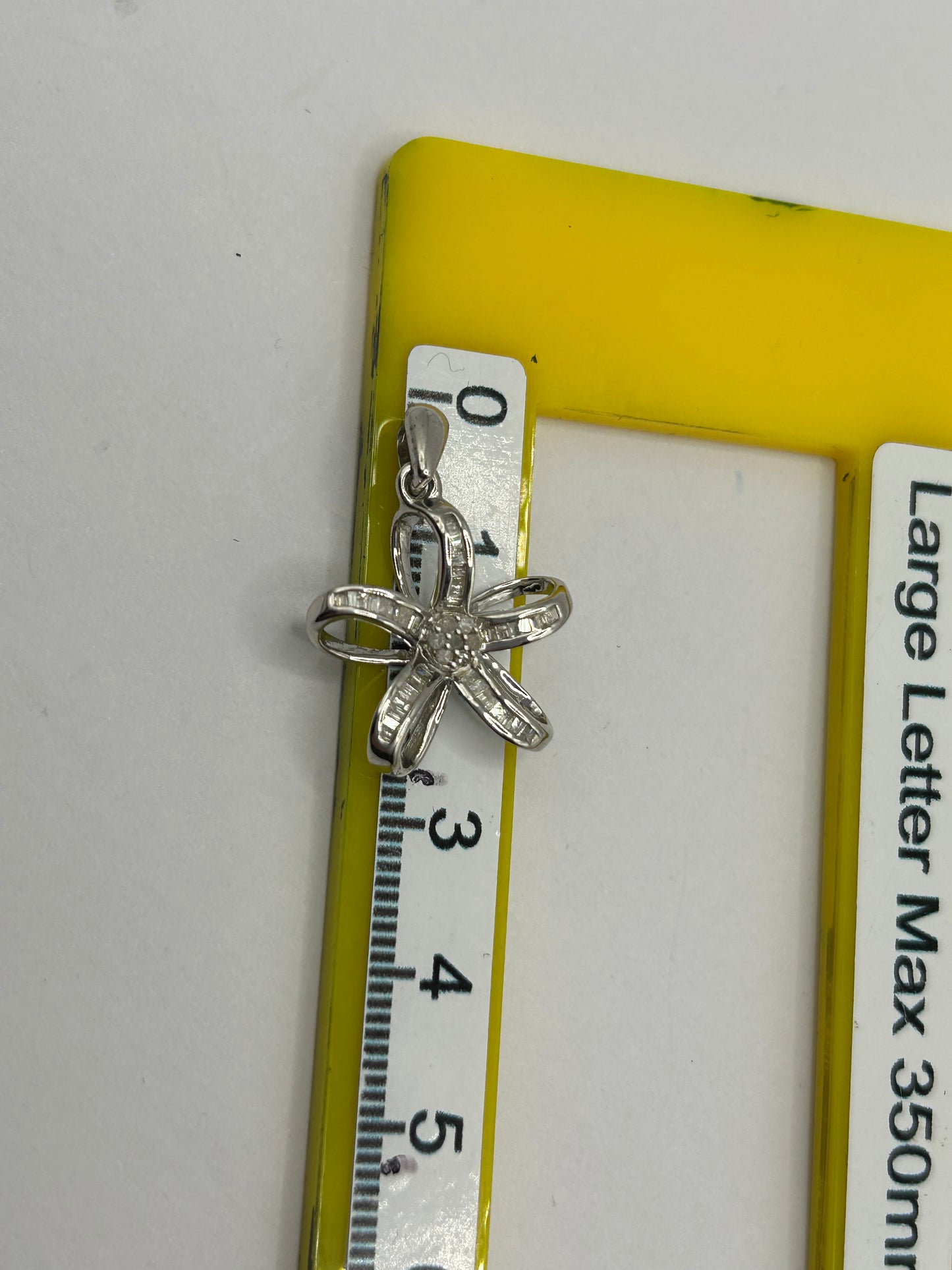 Rare Limited Edition! Sparkling 1/4ct Diamond Sterling Silver Pendant (925) - No. 1 of 150!