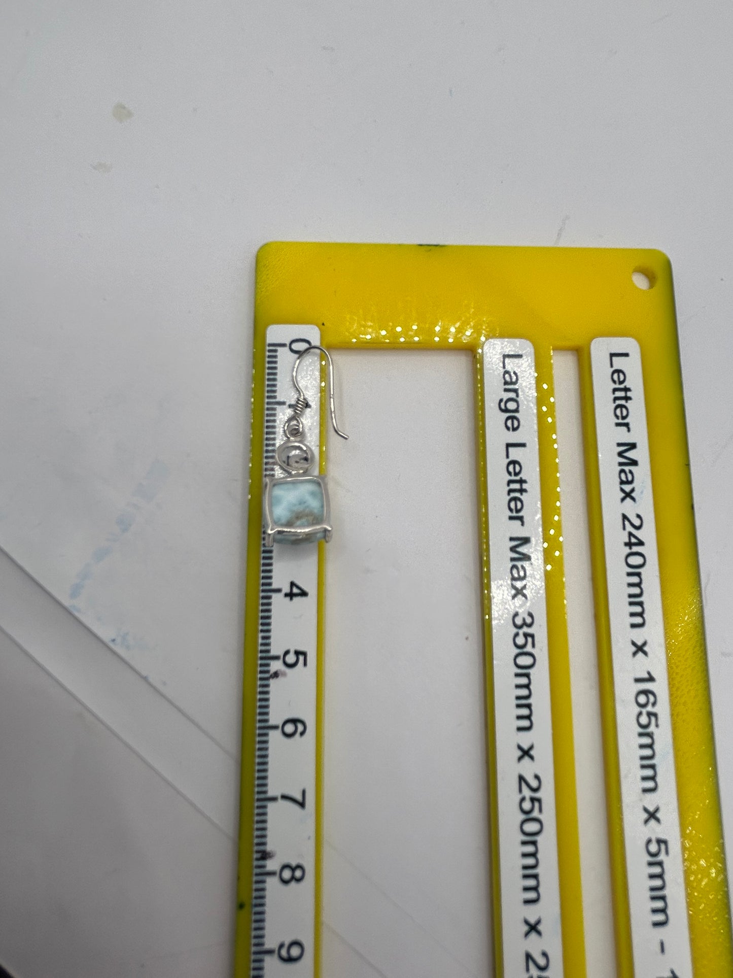 Rare Limited Edition Larimar & White Topaz Sterling Silver Matching Set - No. 1 of 100! (16.23g TW)