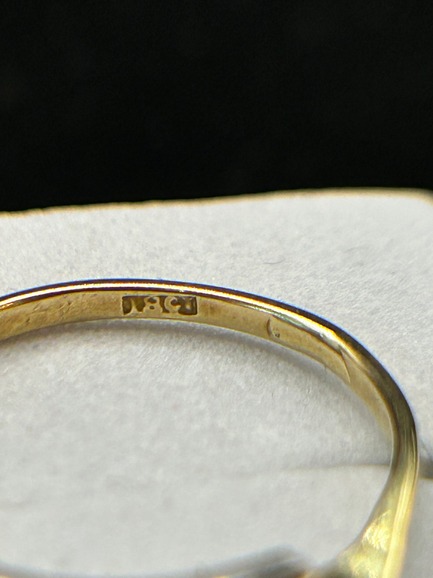 Vintage 1920s 18ct Gold Diamond Ring - Project Piece