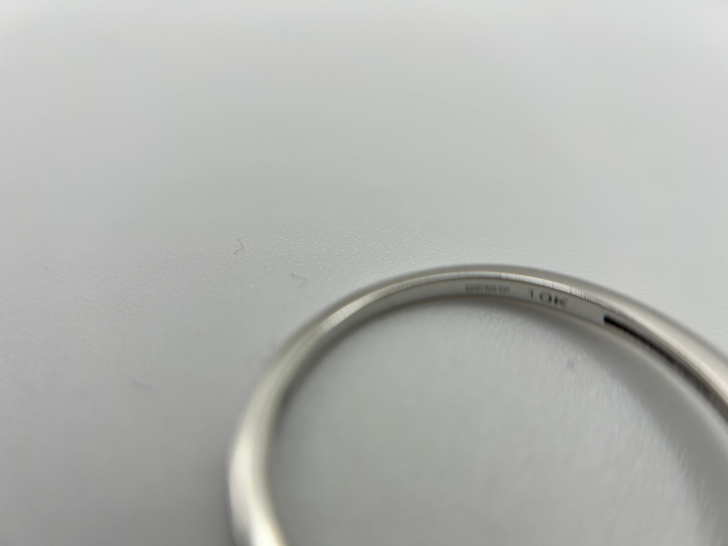 10ct White Gold Madeira Citrine Trilogy Ring Pear Cut Hallmarked